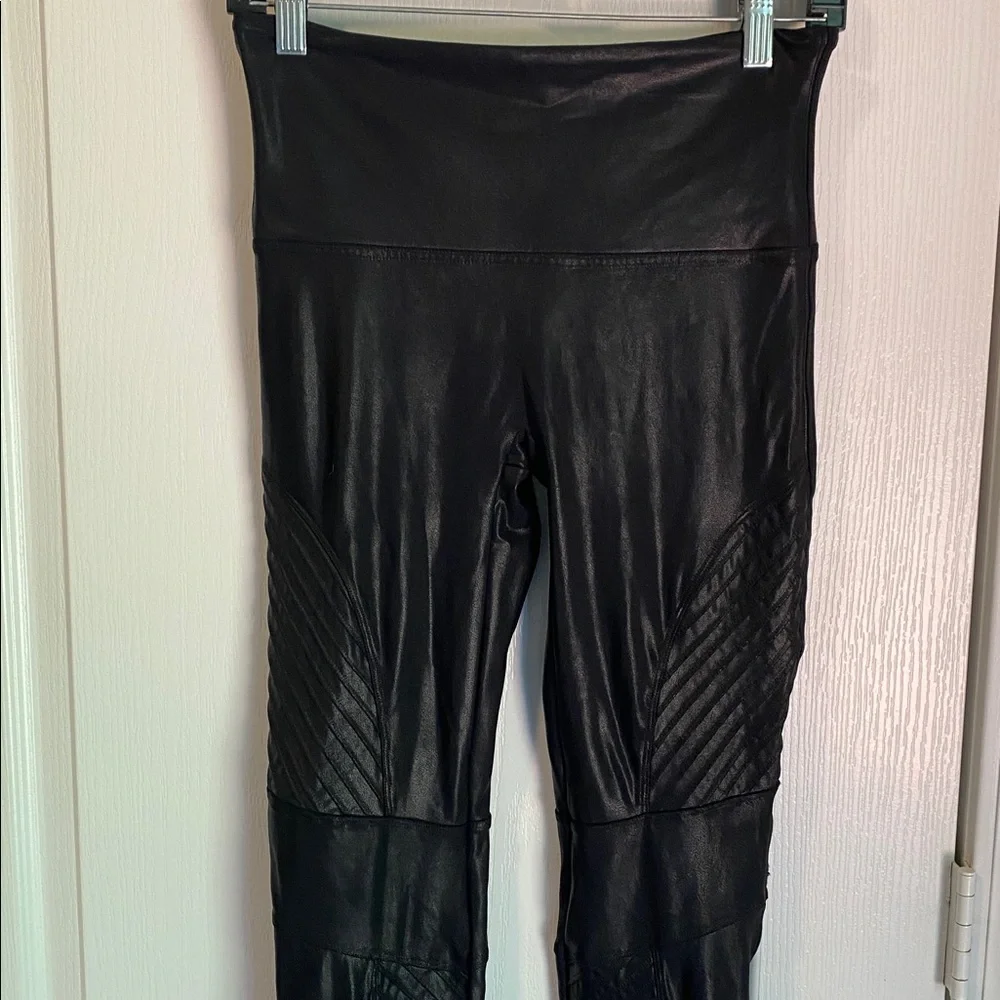 SPANX Moto Faux Leather‎ Leggings
